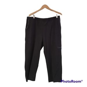 New Chico's Women's Black Active Cropped Pants 3X